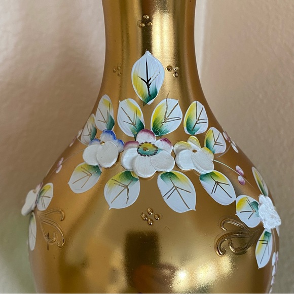 NWB Rococo Bohemia Czech Vase - Picture 6 of 13